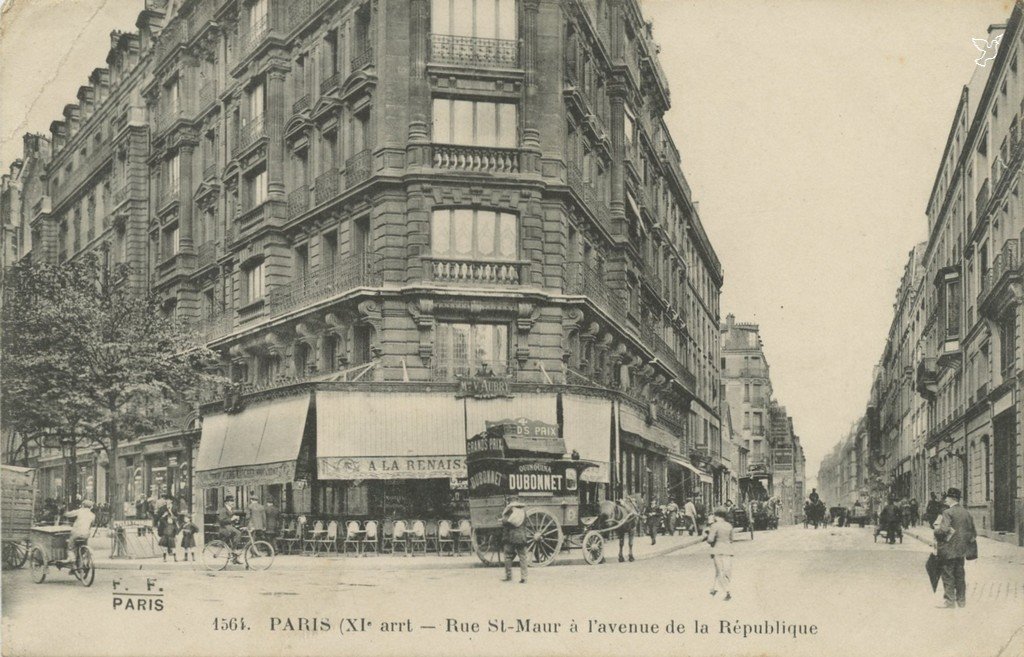 Z - RUE ST-MAUR - FF 1564 - à l'avenue de la République.jpg