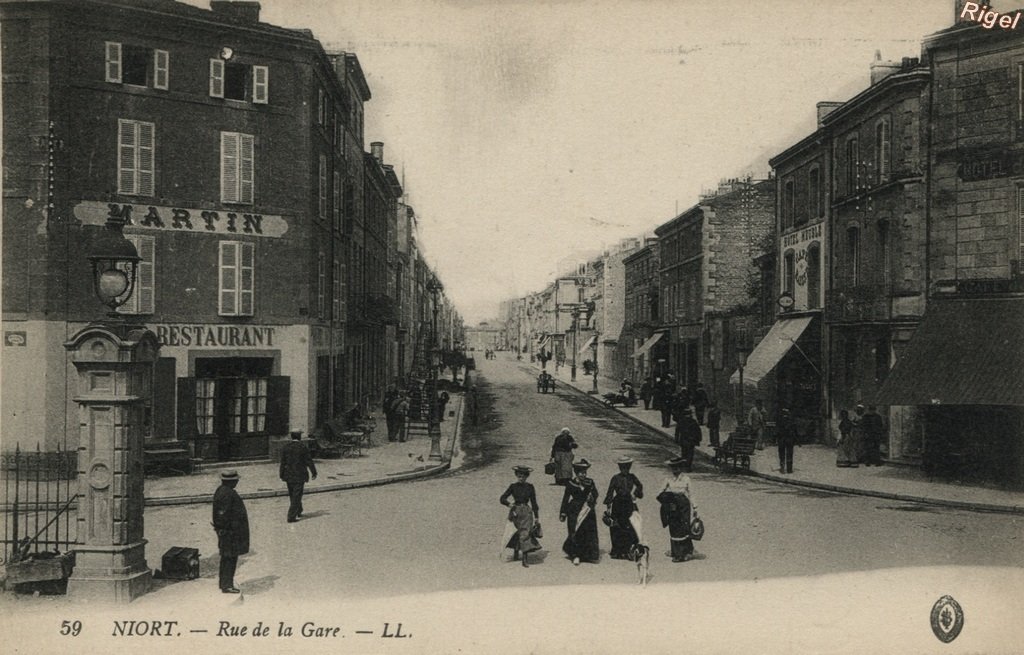 79-Niort - Rue de la Gare - 59 LL.jpg