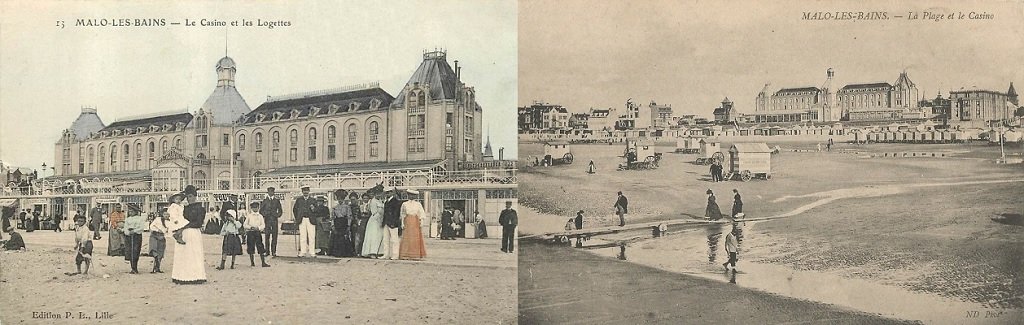 Malo-les-Bains - Le Casino et les Logettes - La Plage et le Casino.jpg