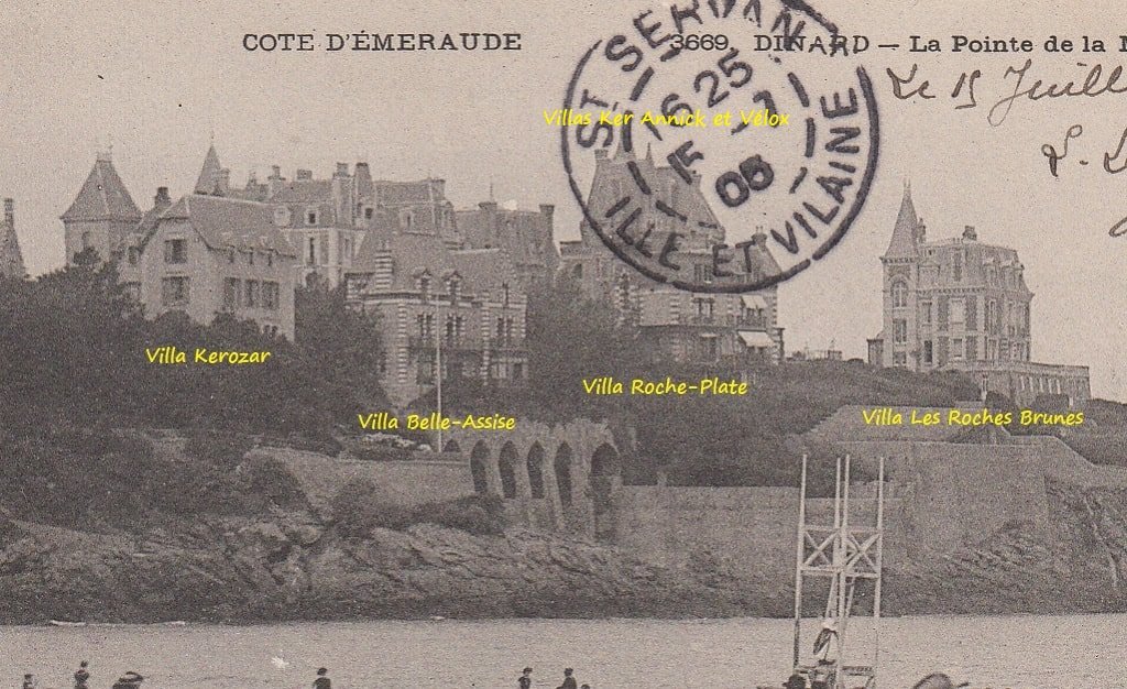 Dinard - La Pointe de la Malouine (Nom des villas).jpg