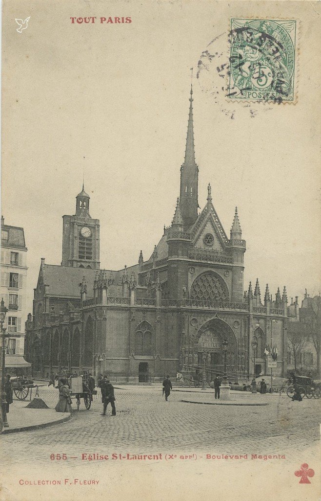 Z - 655 - Eglise St-Laurent - Boulevard Magenta.jpg