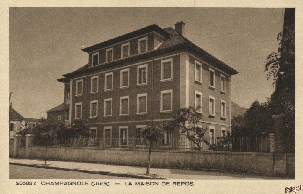 39-Champagnole _Jura_ La Maison de Repos - 20683c Les Beaux Sites de France - Braun et Cie imp-Edit.jpg