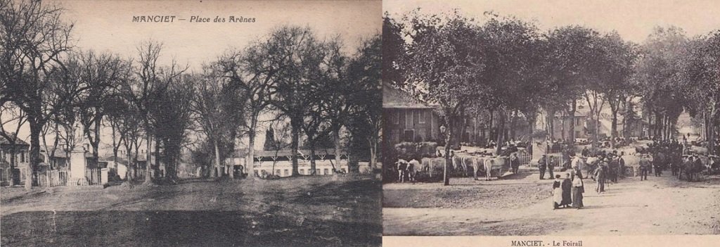 Manciet - Place du Foirail et les Arènes - Le Foirail.jpg