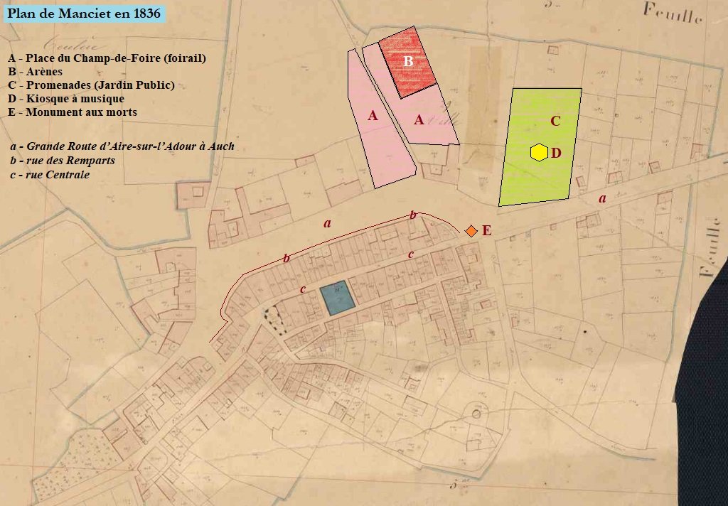 Manciet Plan 1836.jpg