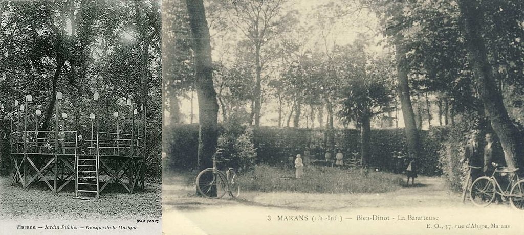 Marans - Le Kiosque à musique du Bois Dinot - Le Bien-Dinot, la Baratteuse.jpg