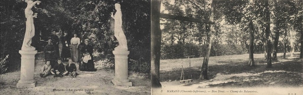 Marans - Le Jardin public - Le Champ des balançoires au Bois Dinot.jpg
