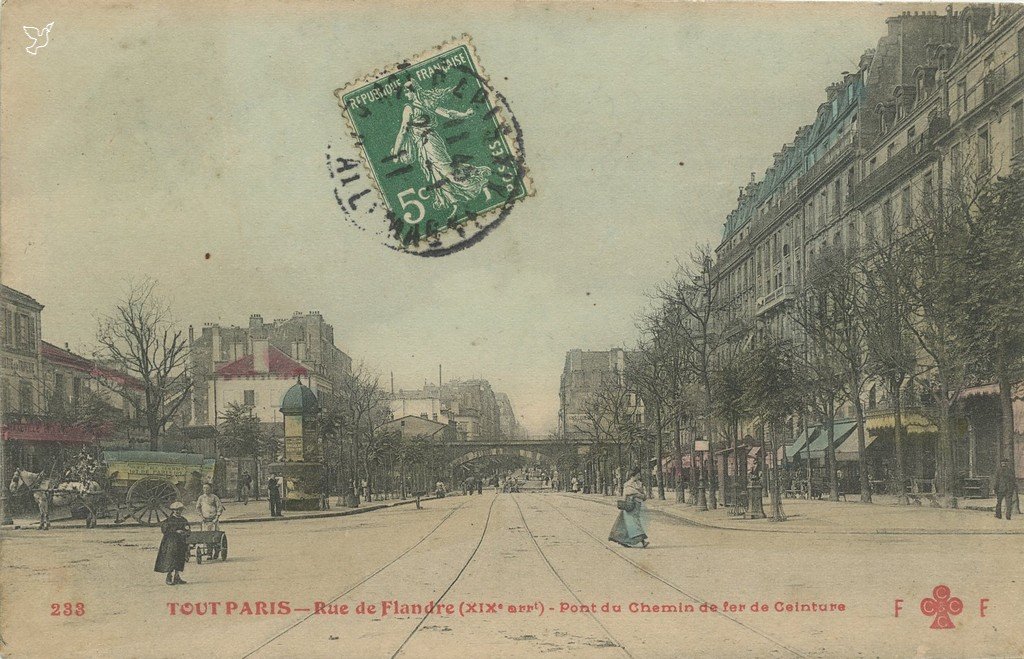 Z - 233 - Rue de Flandre - Pont du Chemin de fer de Ceinture.jpg