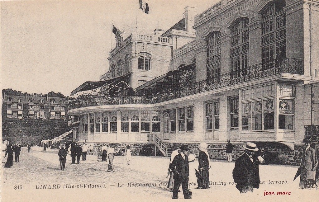 Dinard - Le Restaurant des Terrasses - Dining-room on the terrace.jpg