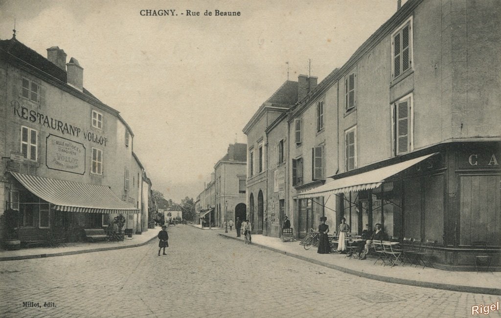 71-Chagny - Rue de Beaune - Millot édit.jpg