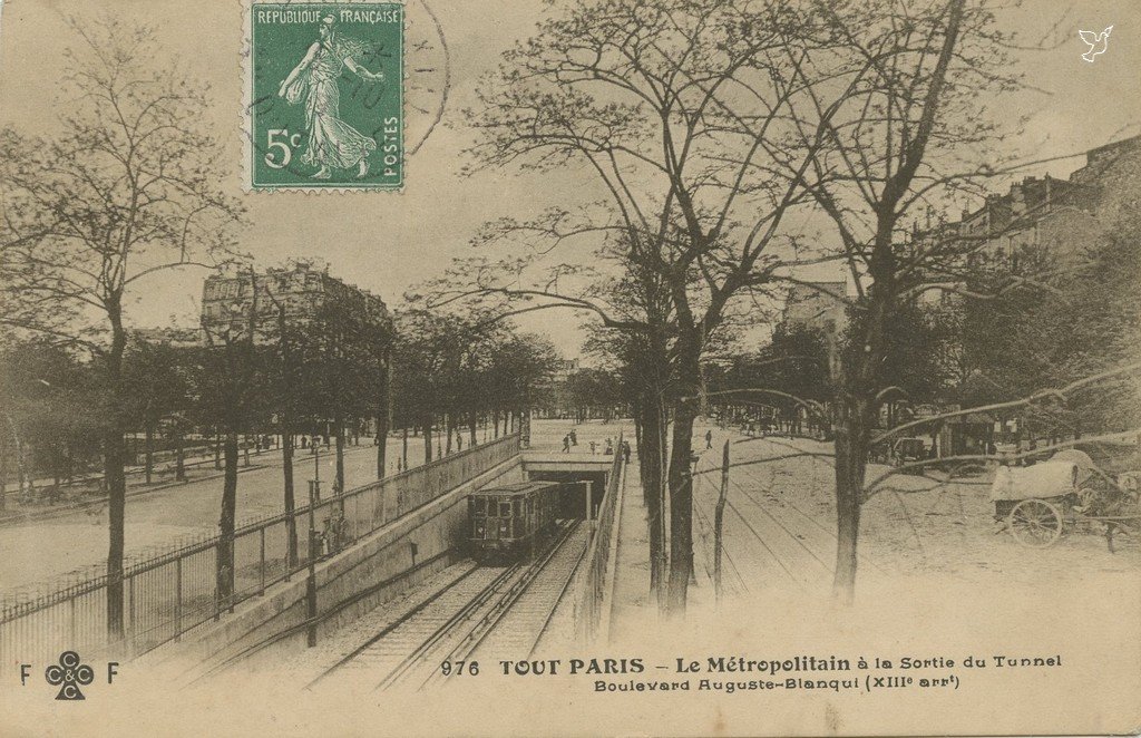 Z - 976 - Le Metropolitain à la sortie du Tunnel - Bd A. Blanqui.jpg