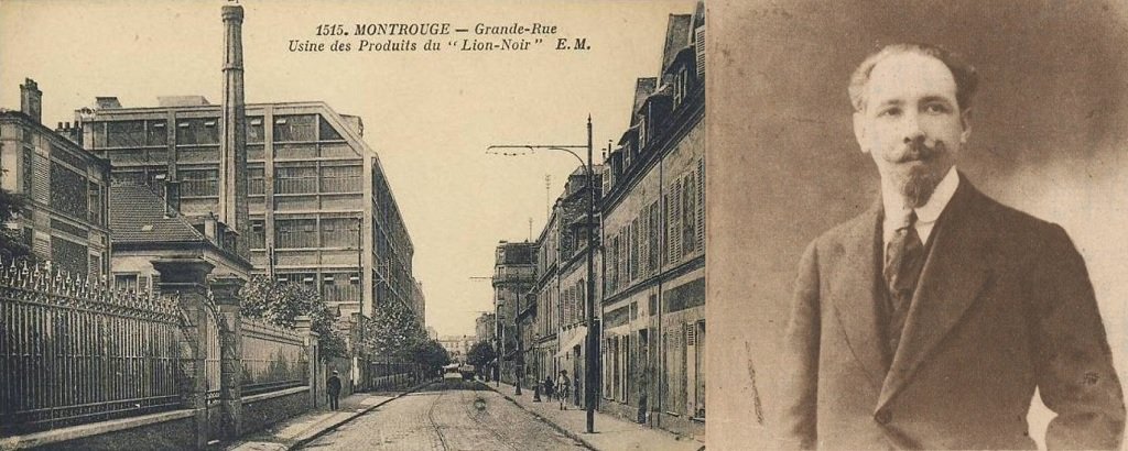 Montrouge Usine du Lion Noir - Fernand George en 1917.jpg