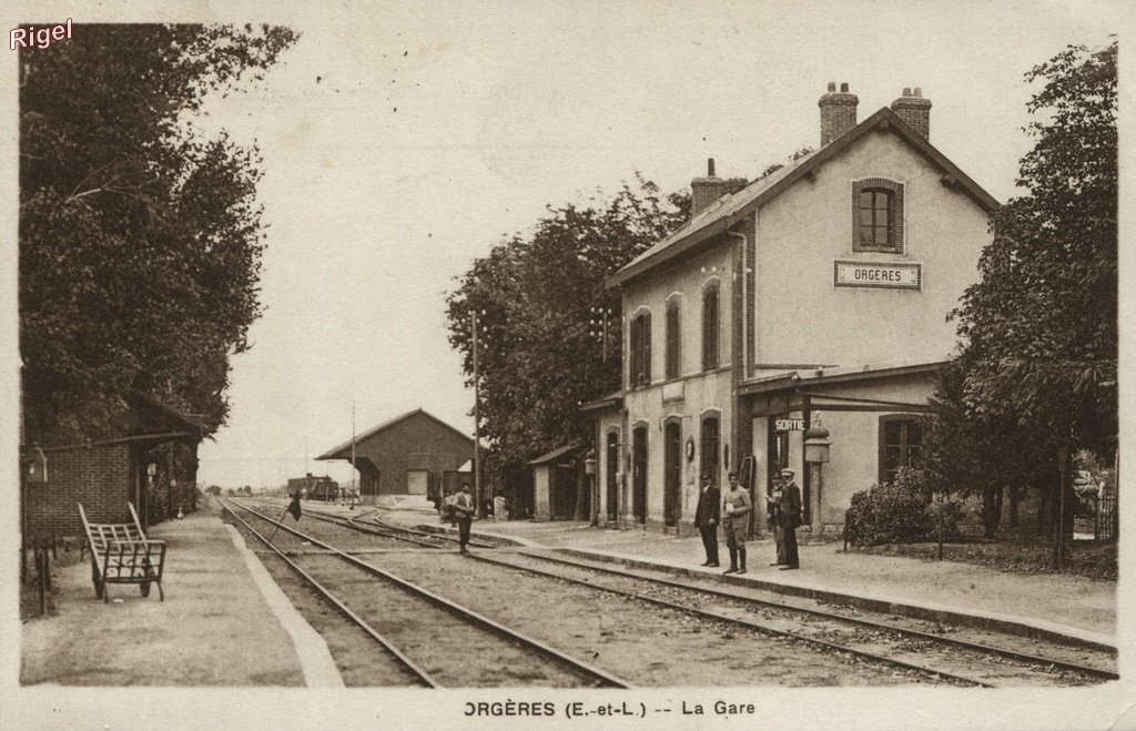 28-Orgères - La Gare - L Lenormant_Orléans.jpg