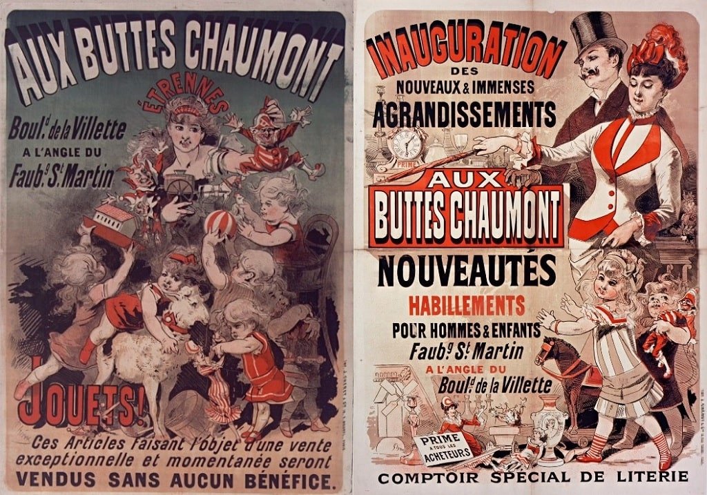 Aux Buttes-Chaumont (affiche 1878 et 1880, Jules Chéret).jpg