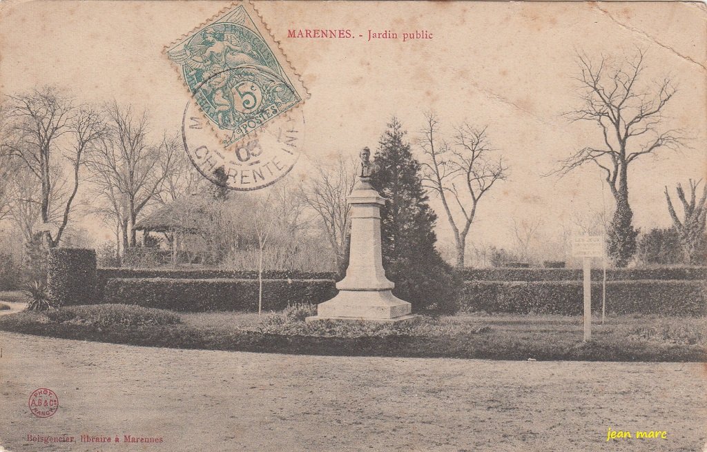 Marennes - Jardin Public (1905).jpg