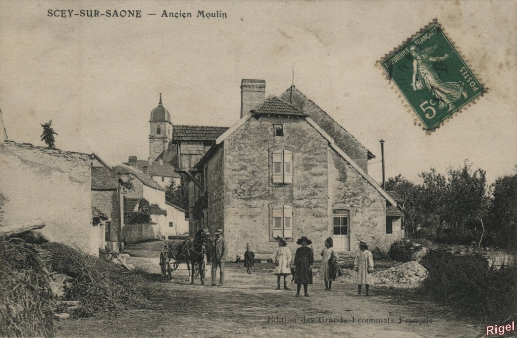 70-Scey-sur-Saone - Ancien Moulin - Edition des Grands Economats Français.jpg