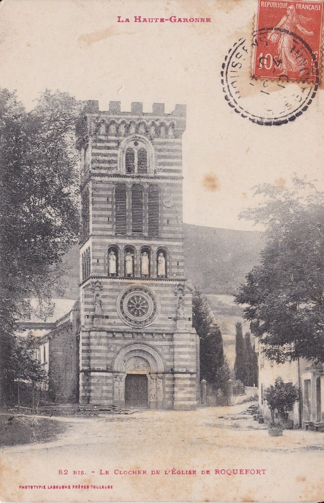 Roquefort-sur-Garonne - Le Clocher de l'Eglise.jpg