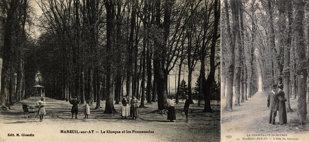 Mareuil sur Ay - Le Kiosque et les promenades du Jard - Allée des amoureux au Jard.jpg