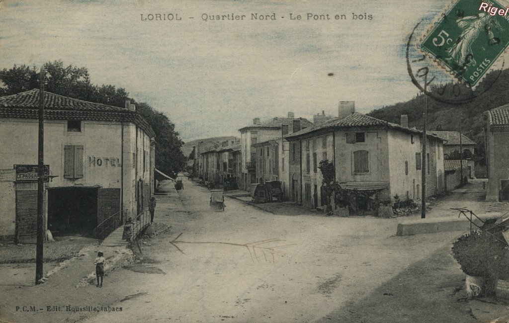 26-Loriol - Quartier NORD - Le Pont en BOIS - PCM.jpg