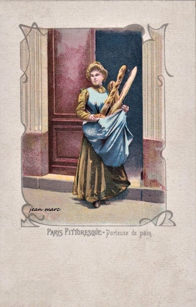 Paris Pittoresque - Porteuse de pain.jpg