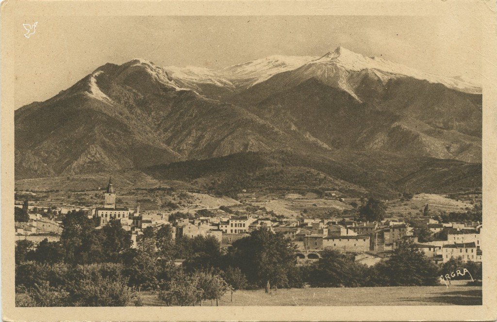 ARGRA 571 - PRADES - vue d'ensemble et le Canigou.jpg