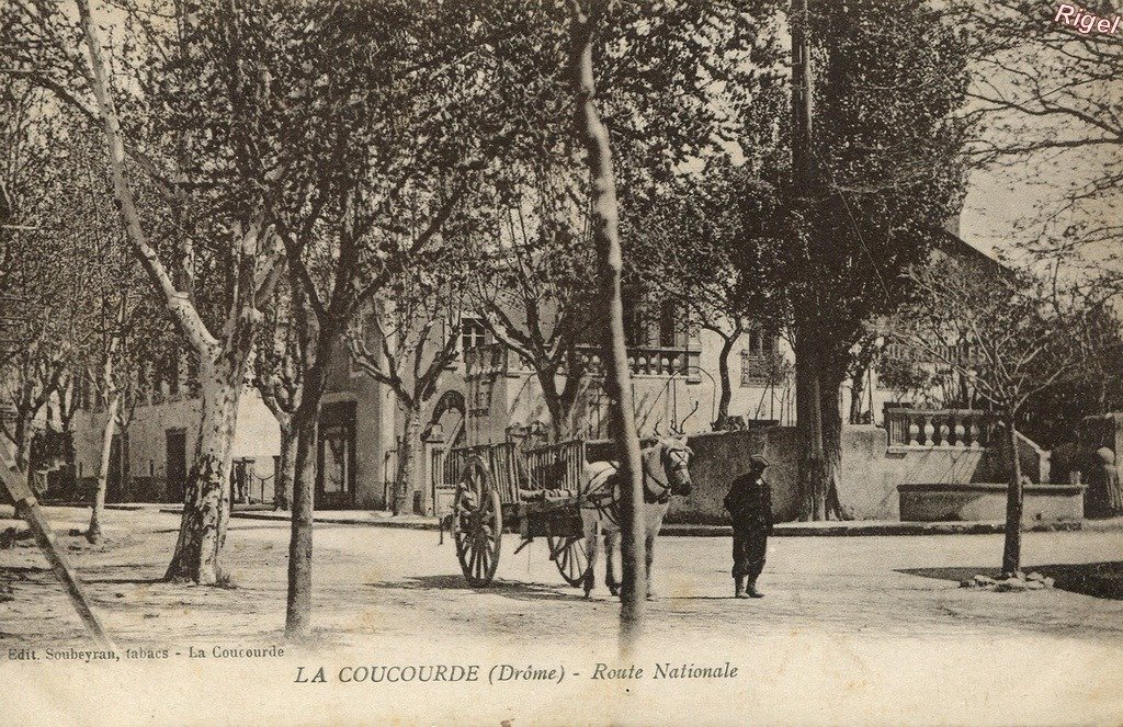 26-La Coucourde - Route Nationale.jpg