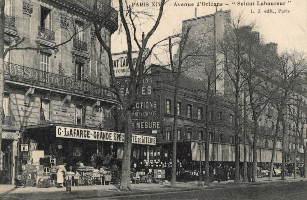 Avenue d'Orléans Soldat Laboureur C. Lafarge.jpg