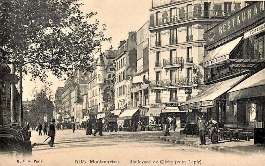 Restaurant Coquet boulevard de Clichy, coin rue Lepic.jpg