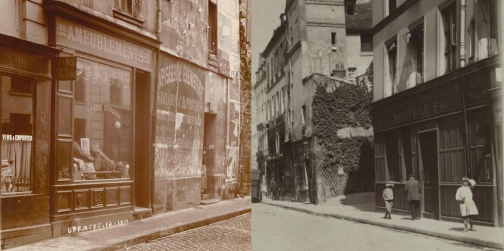 Un autre cliché de la maison du 22 rue de la Perle en 1911 et du 18 en 1905.jpg