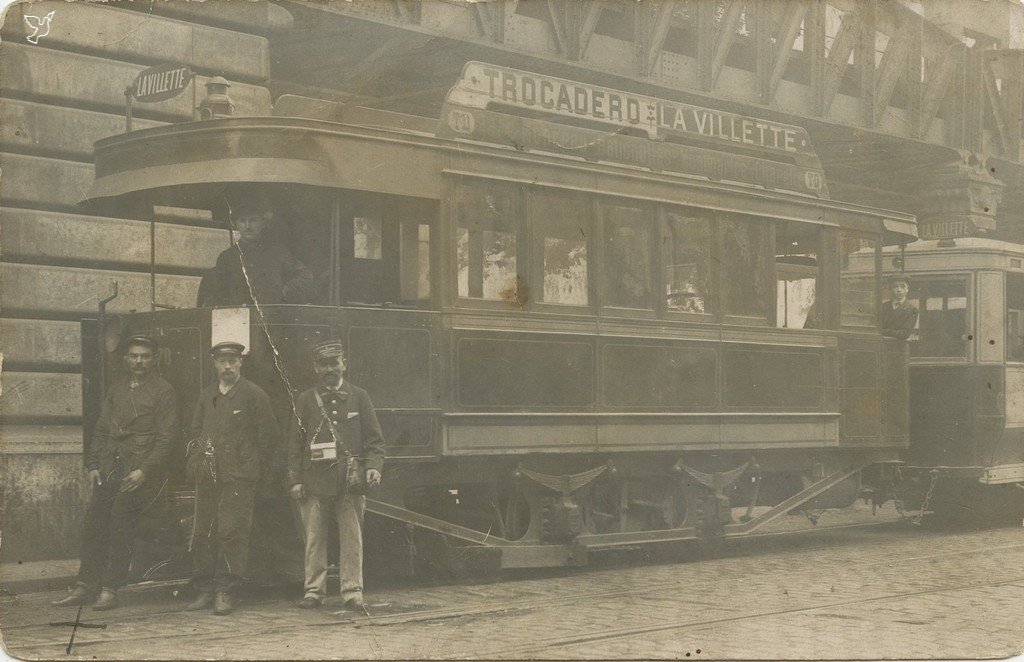 Z - LA CHAPELLE - Carte-photo Tramway TD.jpg