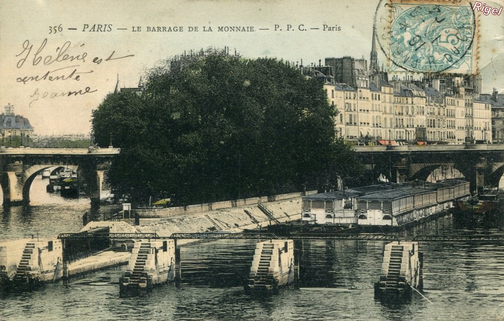 75-Paris - Le Barrage de la Monnaie - 356.jpg