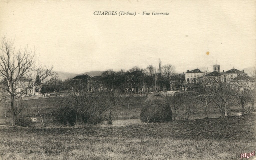 26-Charols - Vue Générale - Libr F Baume Montélimar.jpg