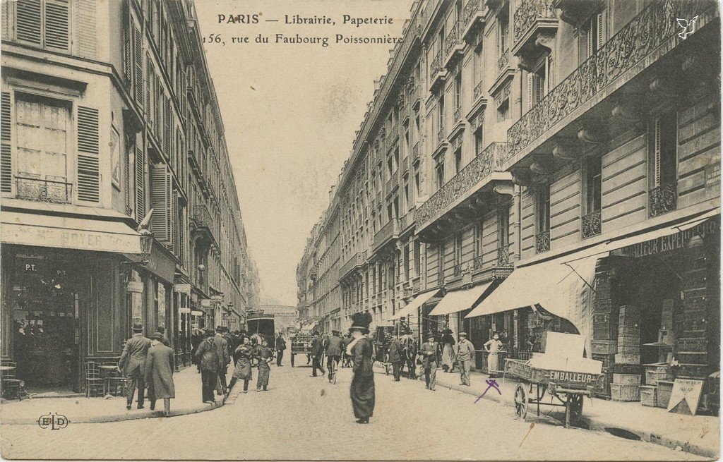 Z - RUE FBG POISSONNIERE - n°156 Lib;papeterie (vue 2).jpg