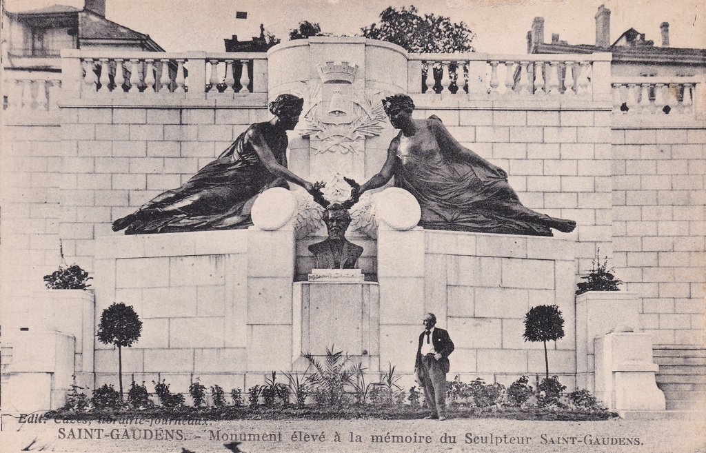 Saint-Gaudens - Monument élevé à la mémoire du Sculpteur.jpg