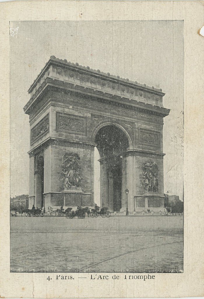 Z - 4. PARIS. — L'Arc de Triomphe.jpg