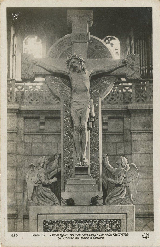 Z - 525 - Basilique du SC de Montmartre - Le Christ du Banc d'oeuvre.jpg
