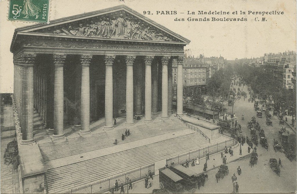 Z - 92 - La Madeleine et la Perspective des Grands Boulevards.jpg