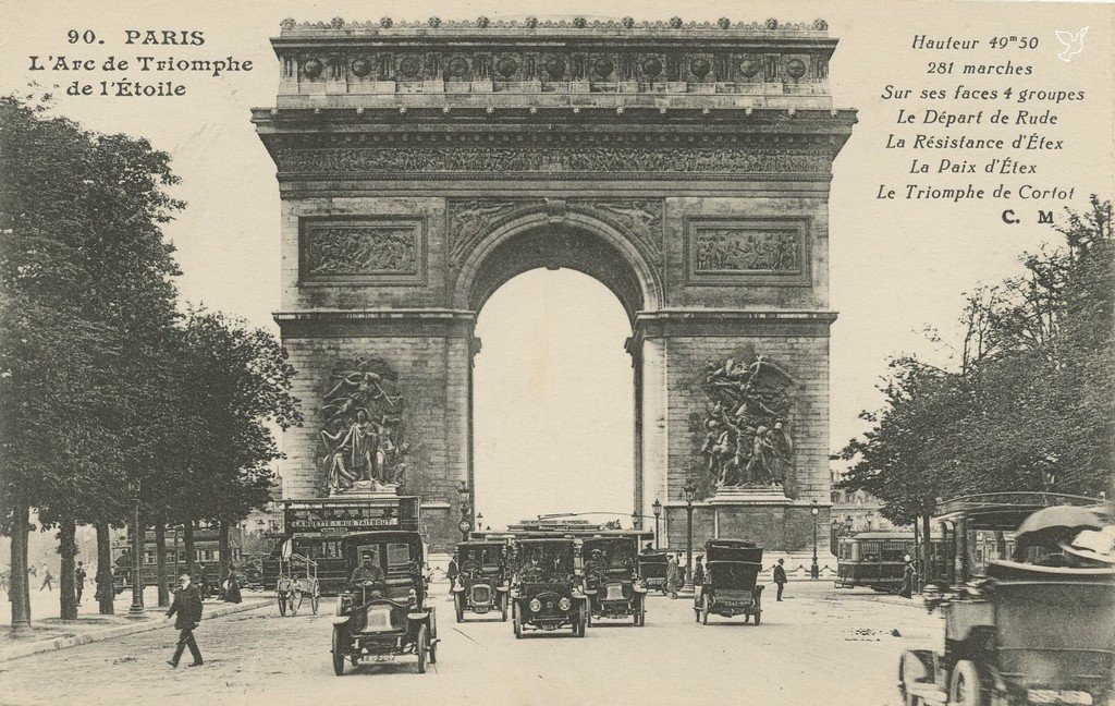 Z - 90 - L'Arc de Triomphe de l'Etoile.jpg