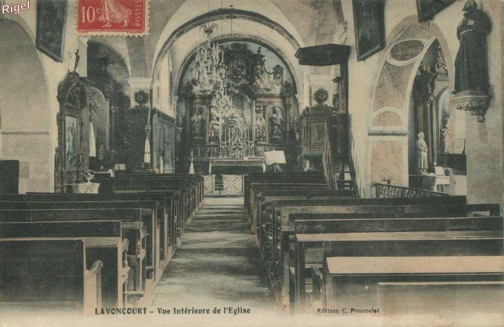 70-Lavoncourt - Vue intérieure de l'Eglise - Edit C Pourcelet.jpg