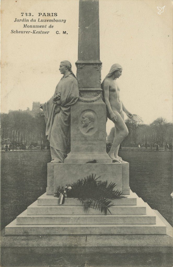Z - 733 - Jardin Luxembourg Mt de Scheurer Kestner.jpg