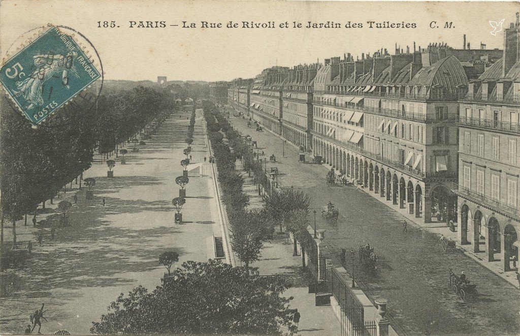 Z - 185 - Rue de Rivoli et Jardin des Tuileries.jpg