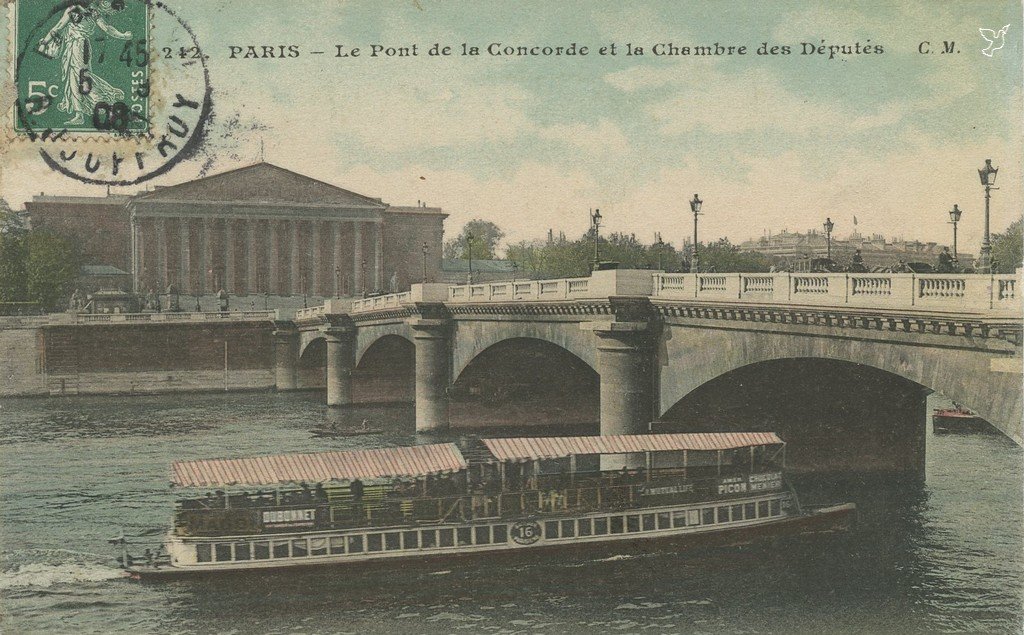 Z - 242 - Pont de la Concorde et chambre des députés.jpg