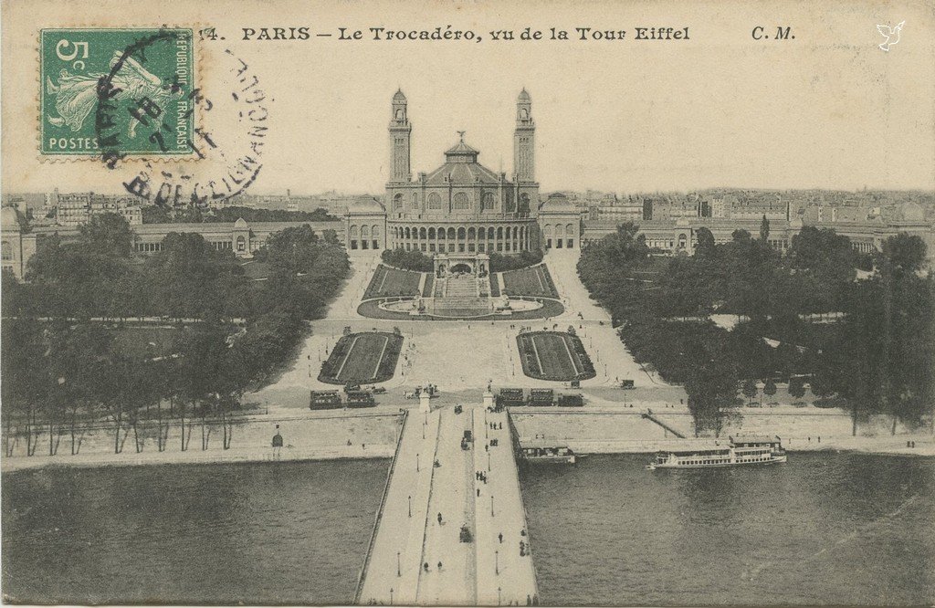 Z - 14 - Le Trocadero vu de la Tour Eiffel.jpg
