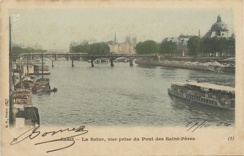 Z - 29 - Seine vue du Pont des Saint-Pères (1).jpg
