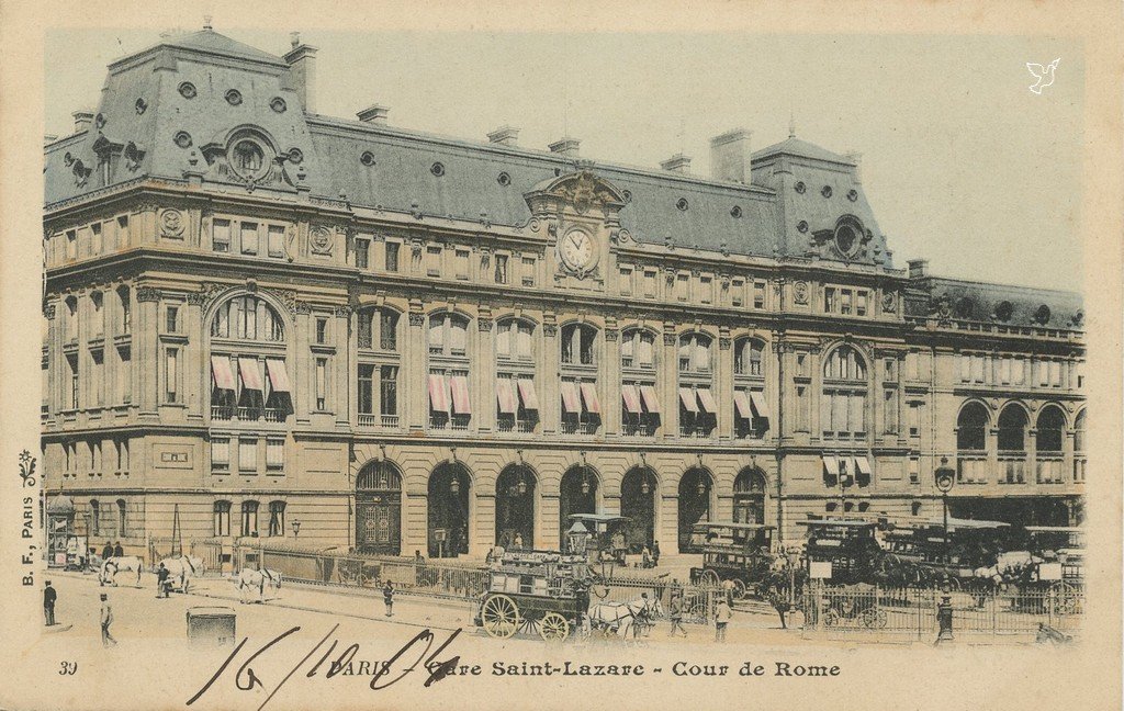 Z - 39 - Gare St Lazare Cour de Rome.jpg