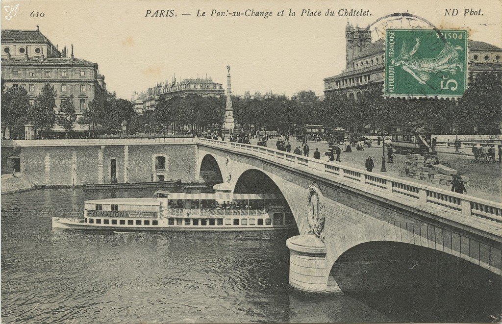 Z - ND 610 - Pont au Change et Place du Chatelet.jpg
