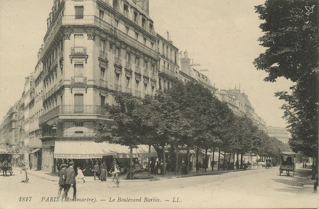 Z - MARCADET-POISSONNIERS - LL 1817 - Boulevard barbès.jpg