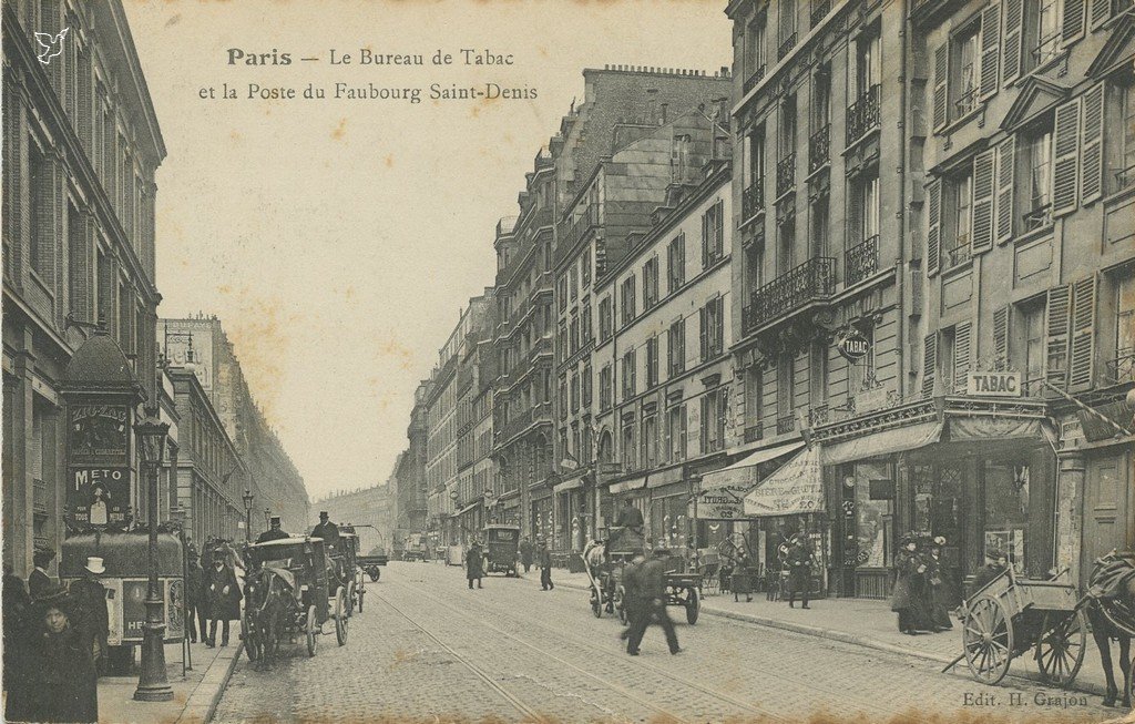 Z - Tabac et Poste - Grajon - Faubourg St-Denis.jpg