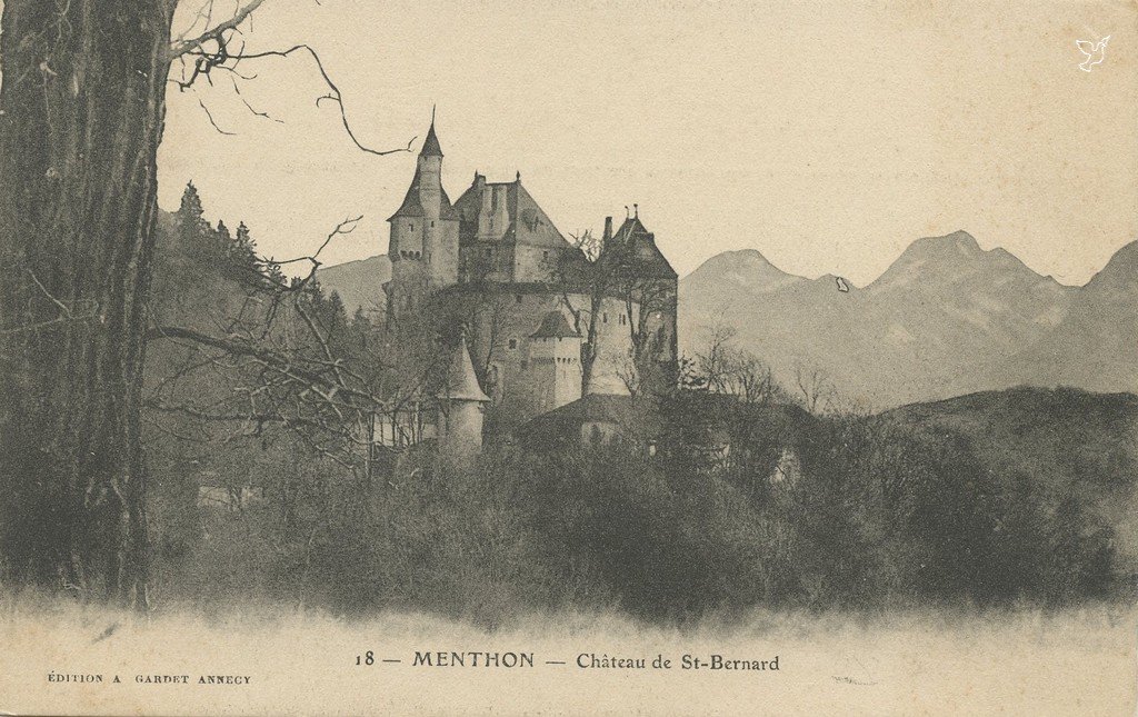 Z - MENTHON St-BERNARD - Château 18 A. Gardet.jpg