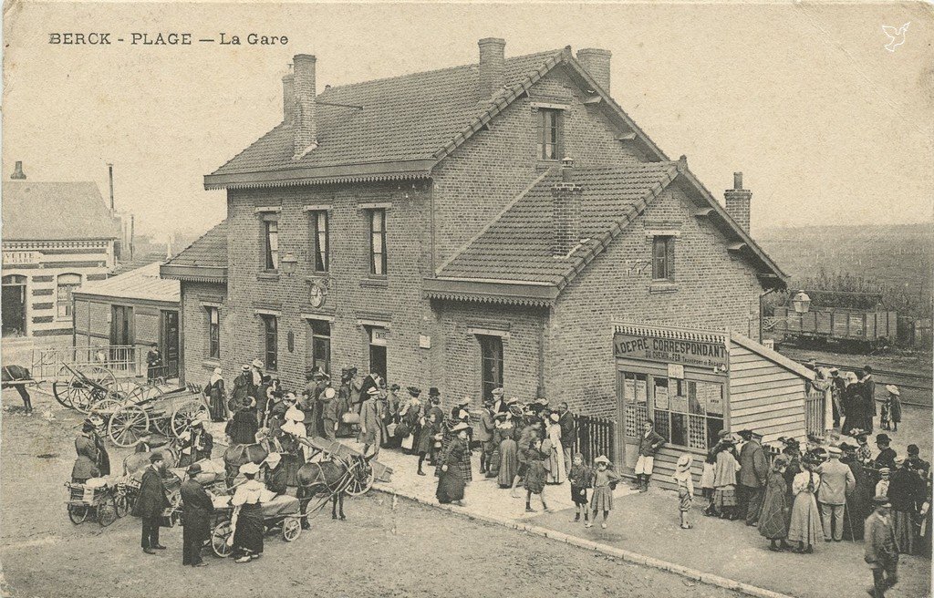 Z - BERCK-PLAGE - La Gare.jpg