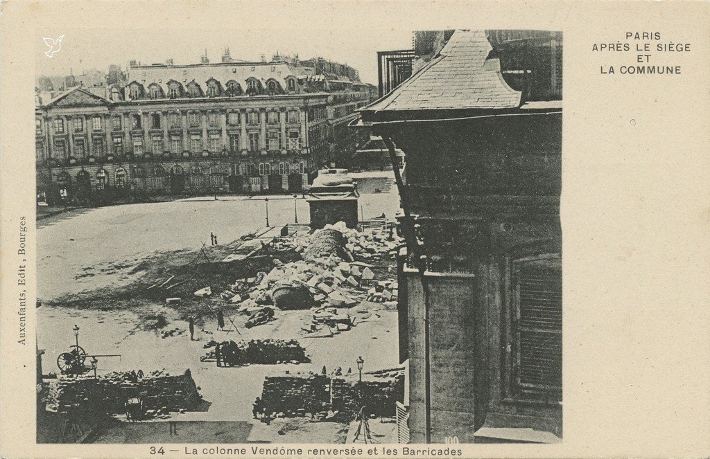 Z - 34 - Colonne Vendome renversée et les Barricades.jpg